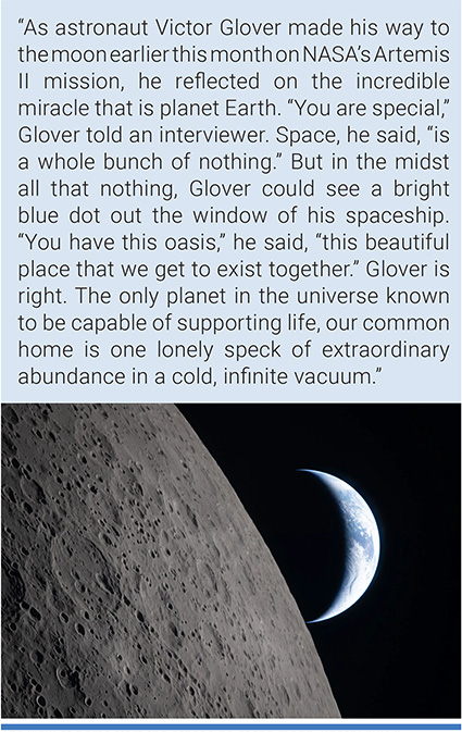 The view of home from the other side of the moon. Photo: NASA.