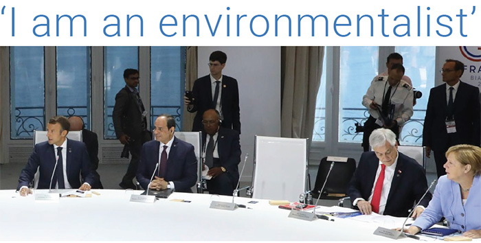 'I am an environmentalist'