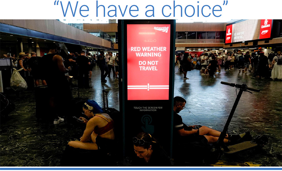 “We have a choice"