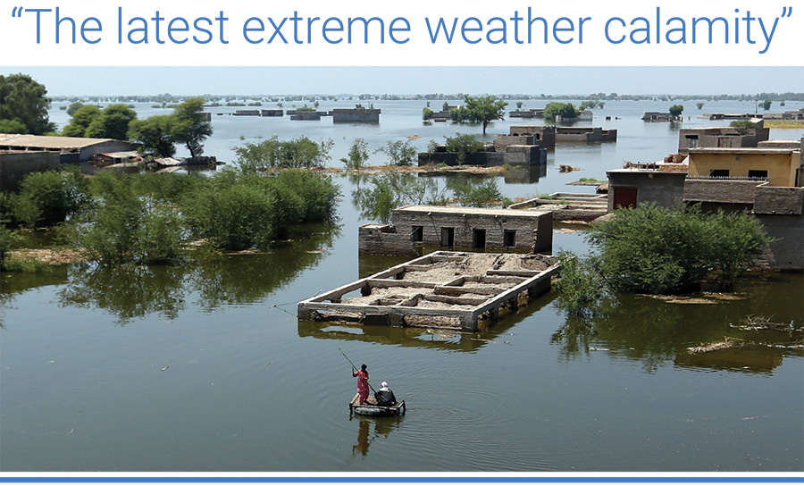 “The latest extreme weather calamity”