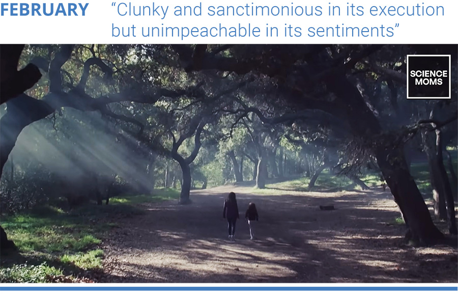 Image captured from Science Moms climate change advertisement. Credit: Science Moms.